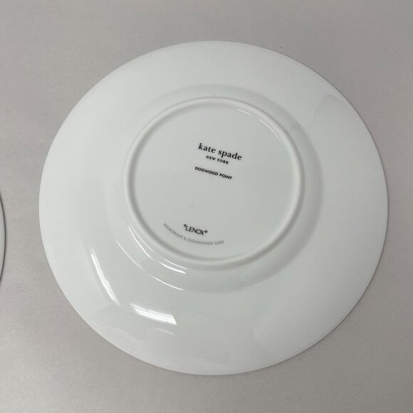 Kate Spade x Lenox Dogwood Point 7" Dessert Side Bread Plate Floral St Kitts - Picture 8 of 9
